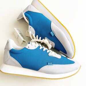 CLAE Men’s Runyon Trainers Shoes Size 10 New Blue Gray